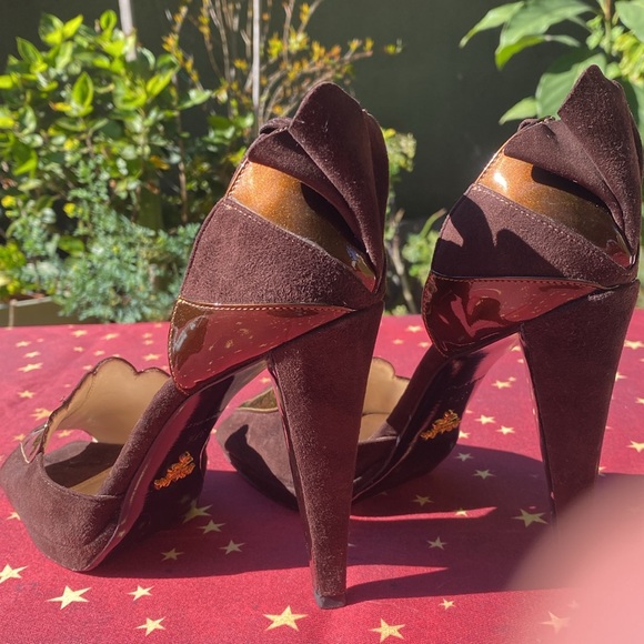 Prada structural Deco heels, Strap Sandals, Vintage - Picture 16 of 16